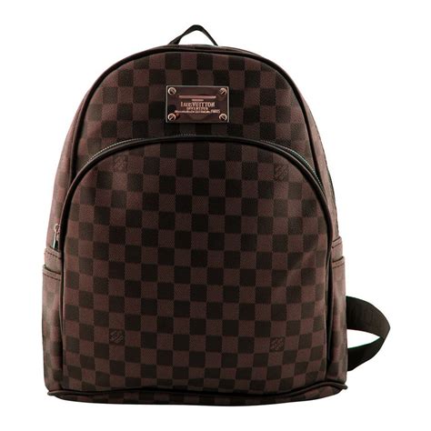 how to know if louis vuitton backpack is real|louis vuitton backpack checkered.